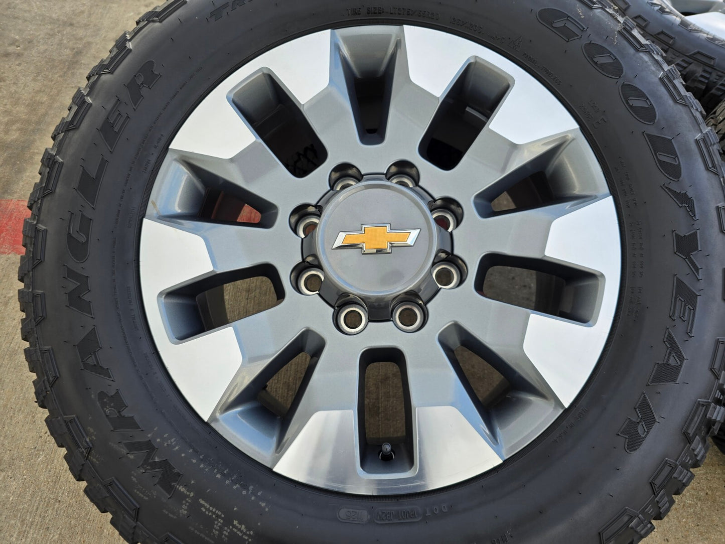 20" Chevy Silverado GMC Sierra AT4 2500 3500 OEM 5960 wheels rims 2024 2025 NEW