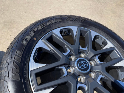 20" Toyota Tundra TRD wheels rims OEM 75276 95295 TSS Sequoia SET FALKEN A/T NEW