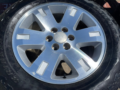 20" GMC Sierra Yukon DENALI OEM 5306 wheels rims Chevy Silverado BRIDGESTONE