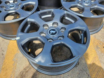 (4) 17" Ford Bronco wheels rims 10384 NEW Ranger 2022 2023 2024 2025 NEW