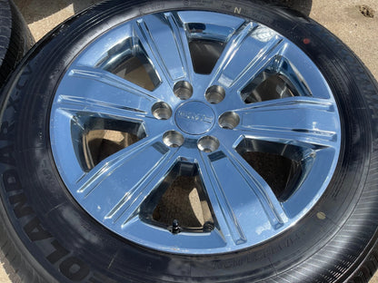 20" GMC Sierra Yukon DENALI OEM wheels rims 5752 chrome tires