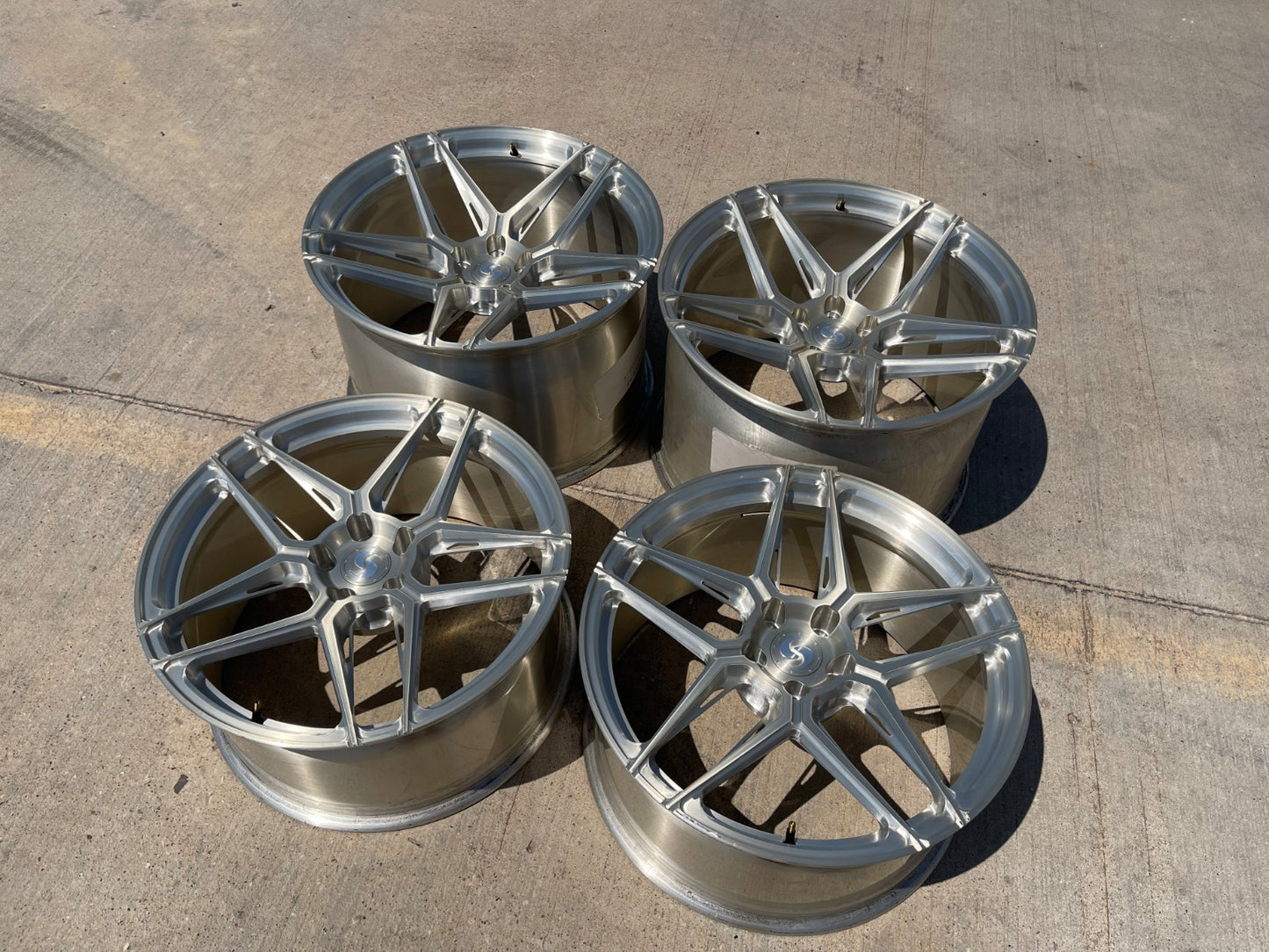 20" + 21" 20x10 21x13 Signature SV701 Mercedes AMG GT GT43 GT53 wheels rims R8