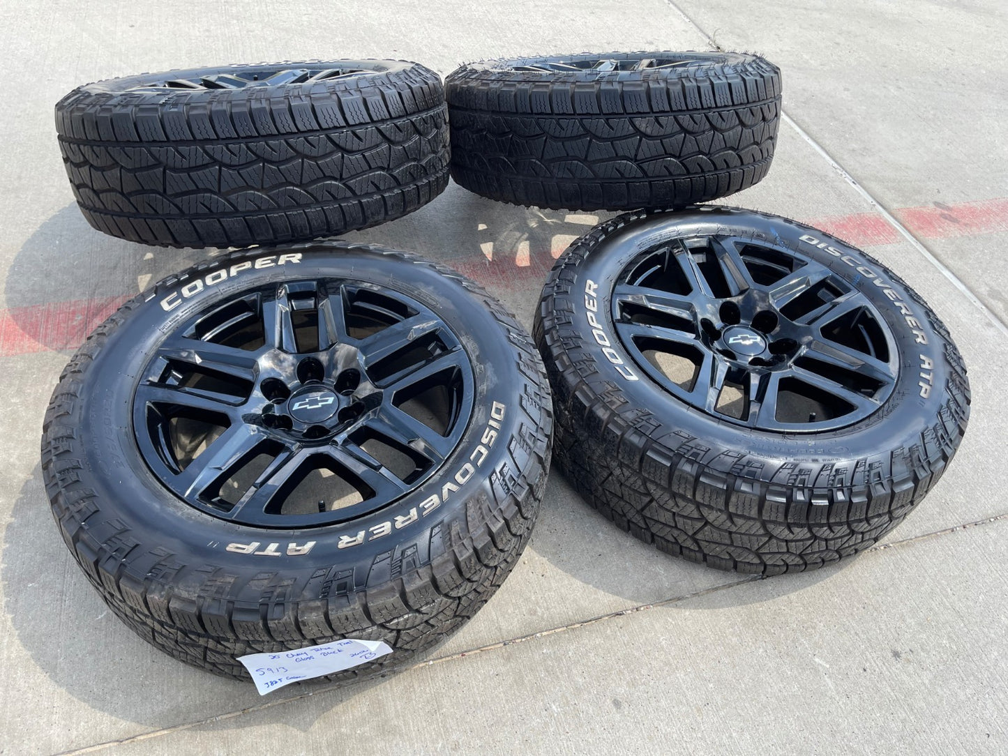 20" Chevy Silverado Tahoe Suburban ZR2 OEM SET wheels rims # 5913 1999-2027