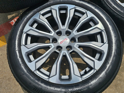 22" GMC Yukon Sierra DENALI OEM wheels rims 14025 97000 tires