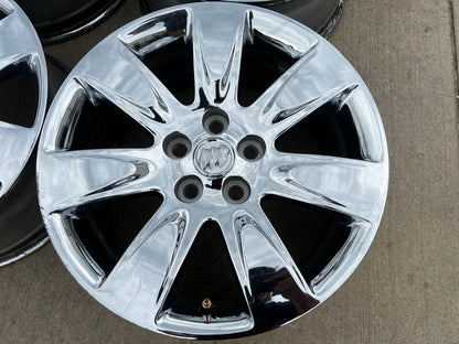 18" Buick Regal Lacrosse Allure OEM 4095 wheels rims CHROME
