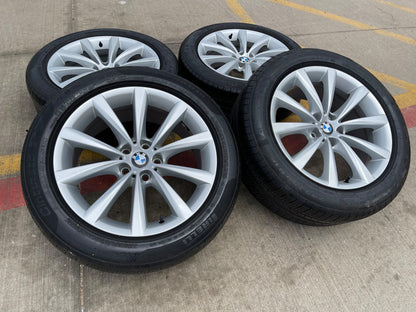 18" BMW 640i 740i 750i 840i GT 5 6 7 8 Series OEM 86272 wheels rims PIRELLI