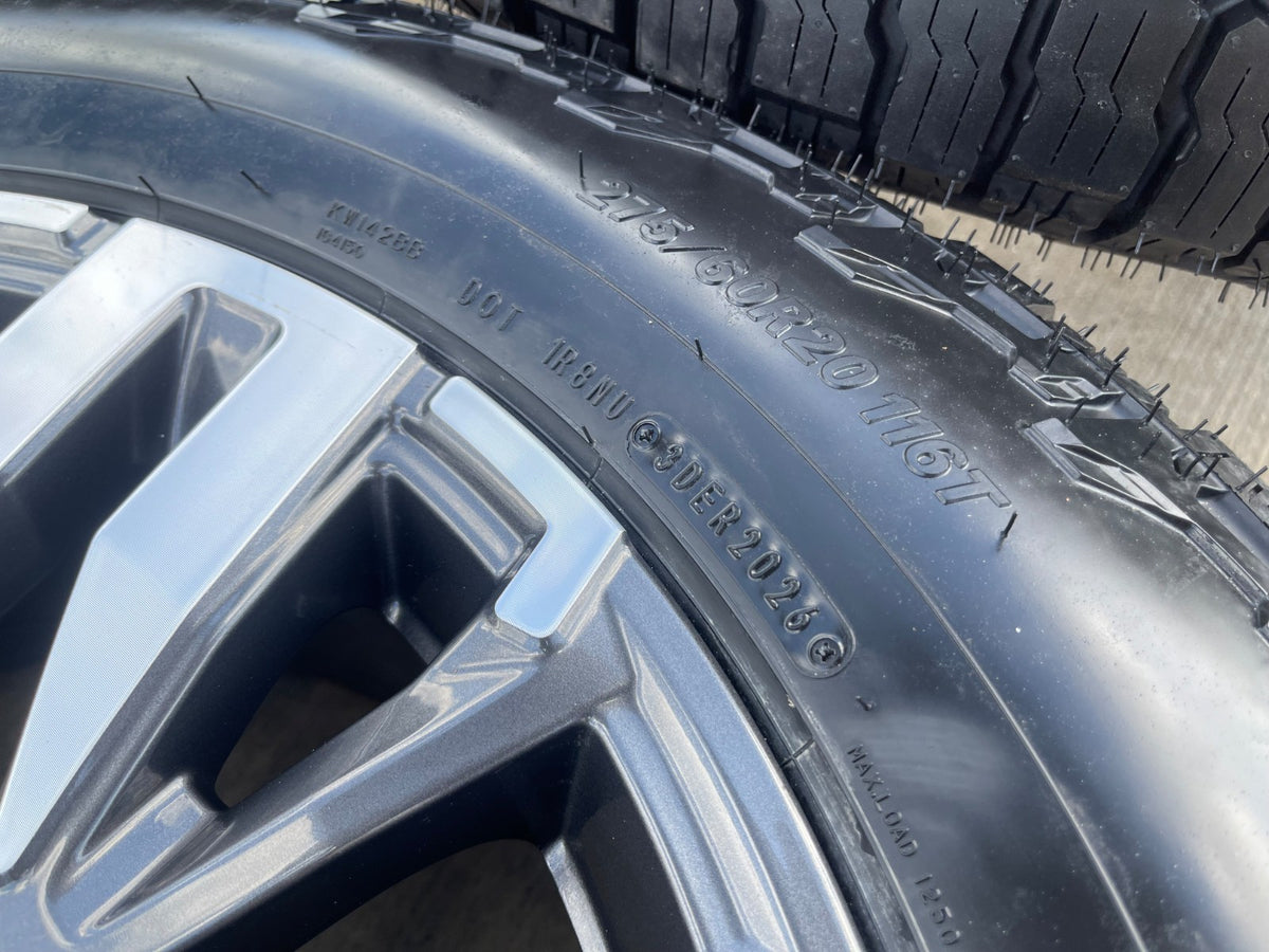 20" Chevy Silverado Suburban Tahoe Z71 OEM wheels rims SET NEW FALKEN A/T4