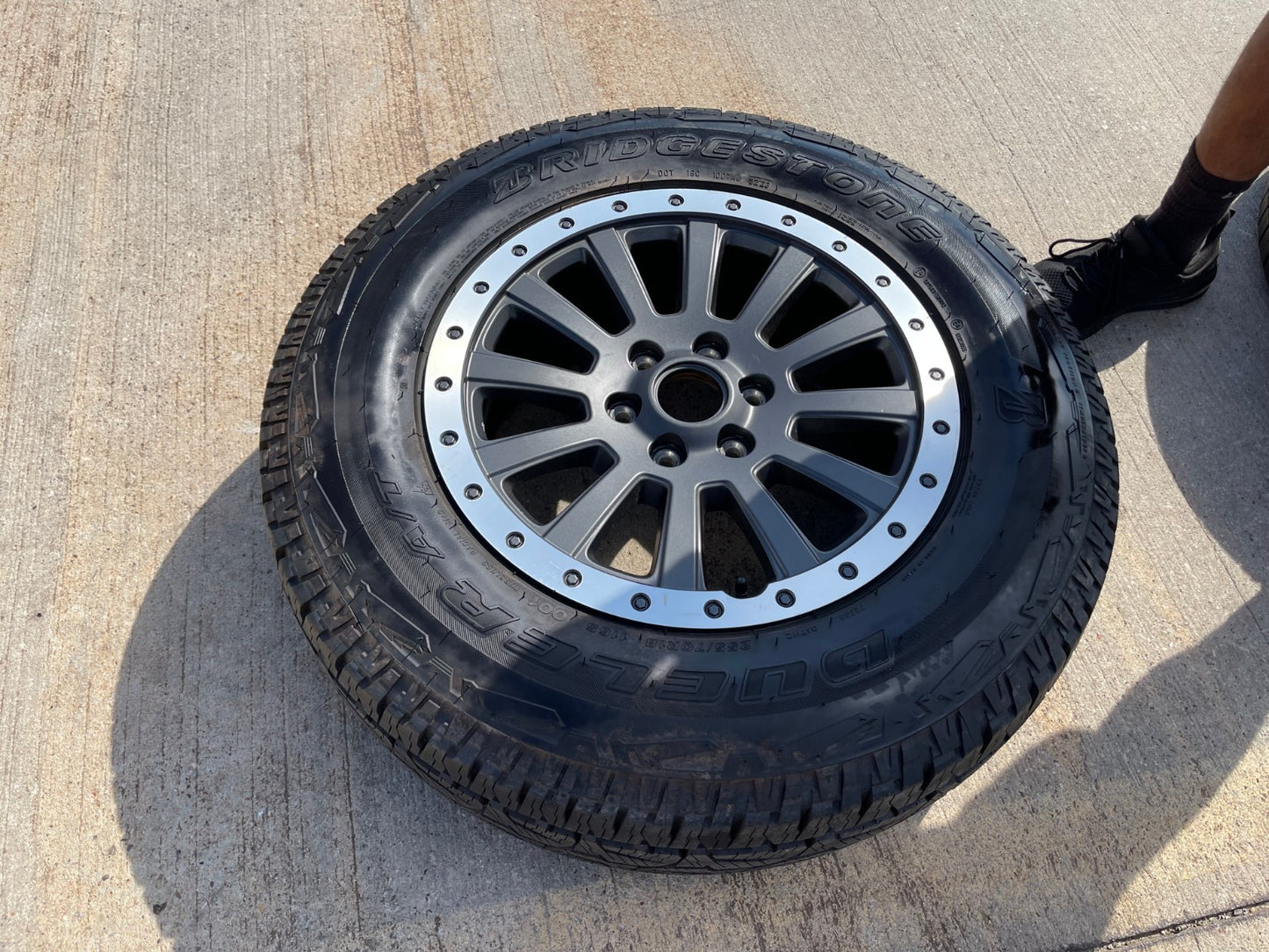 (1) 18" INEOS Grenadier OEM wheel rim Beadlock RIM# 2774-1 FITS 2023-2027 NEW