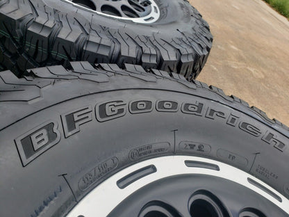 17" Ford Bronco HERITAGE SASQUATCH wheels rims tires 35" BFG NEW