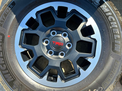 18" Toyota Tacoma 4Runner TRD OEM 94199 wheels rims 2024 2025 2026 NEW MICHELIN