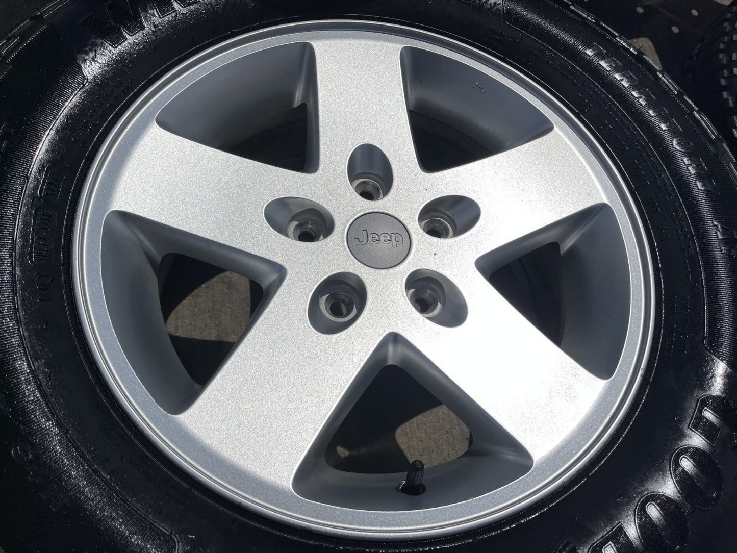 17" Jeep Gladiator OEM wheels rims 9074 Wrangler GOODYEAR TERRITORY A/T NEW