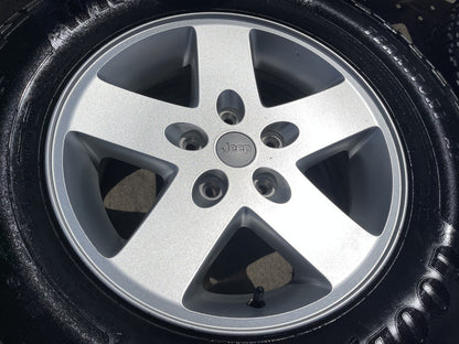 17" Jeep Gladiator OEM wheels rims 9074 Wrangler GOODYEAR TERRITORY A/T NEW