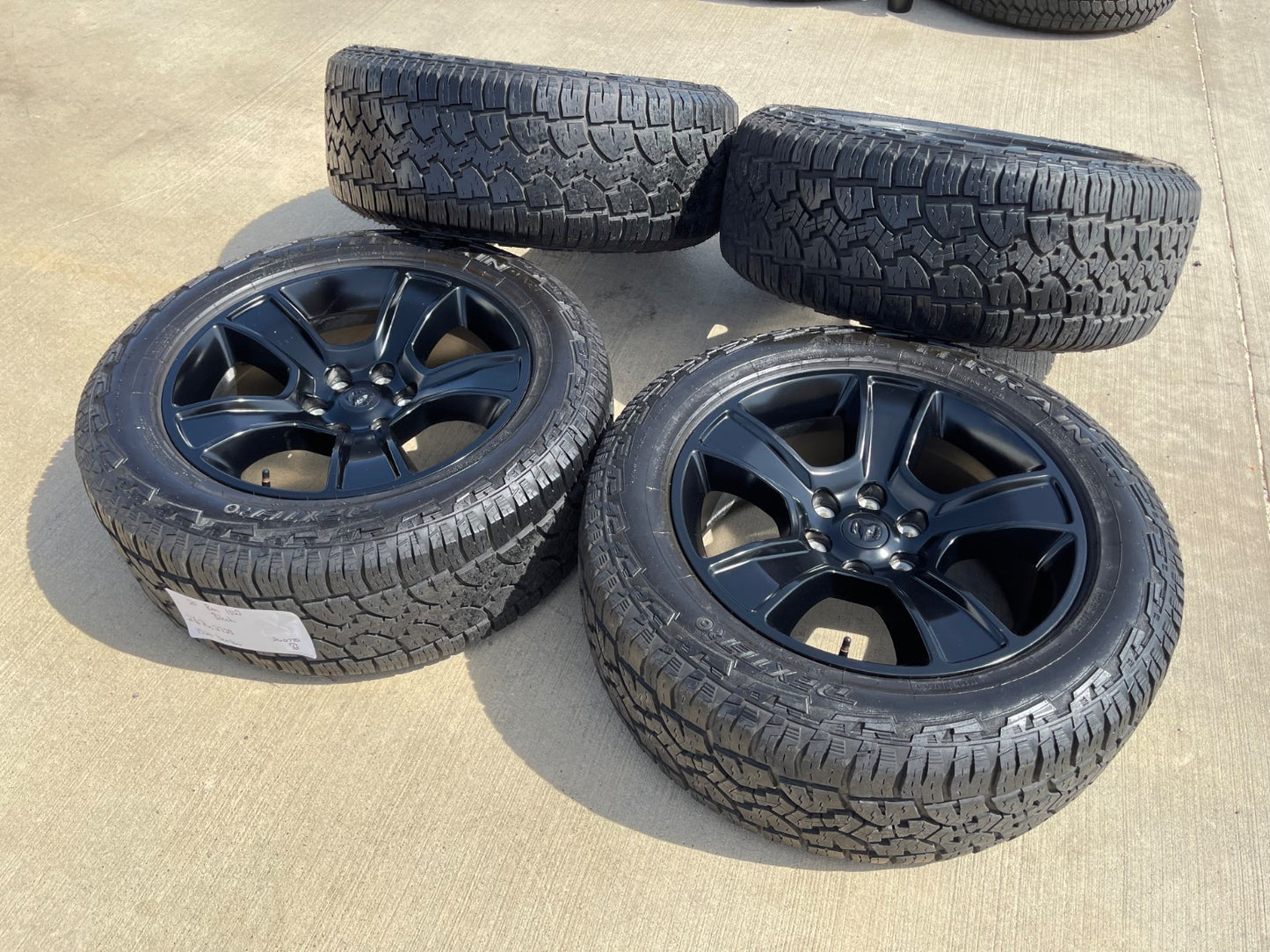 20" Dodge Ram 1500 OEM LIMITED 2676 2723 wheels rims 2023 2024 2025 2026 SET