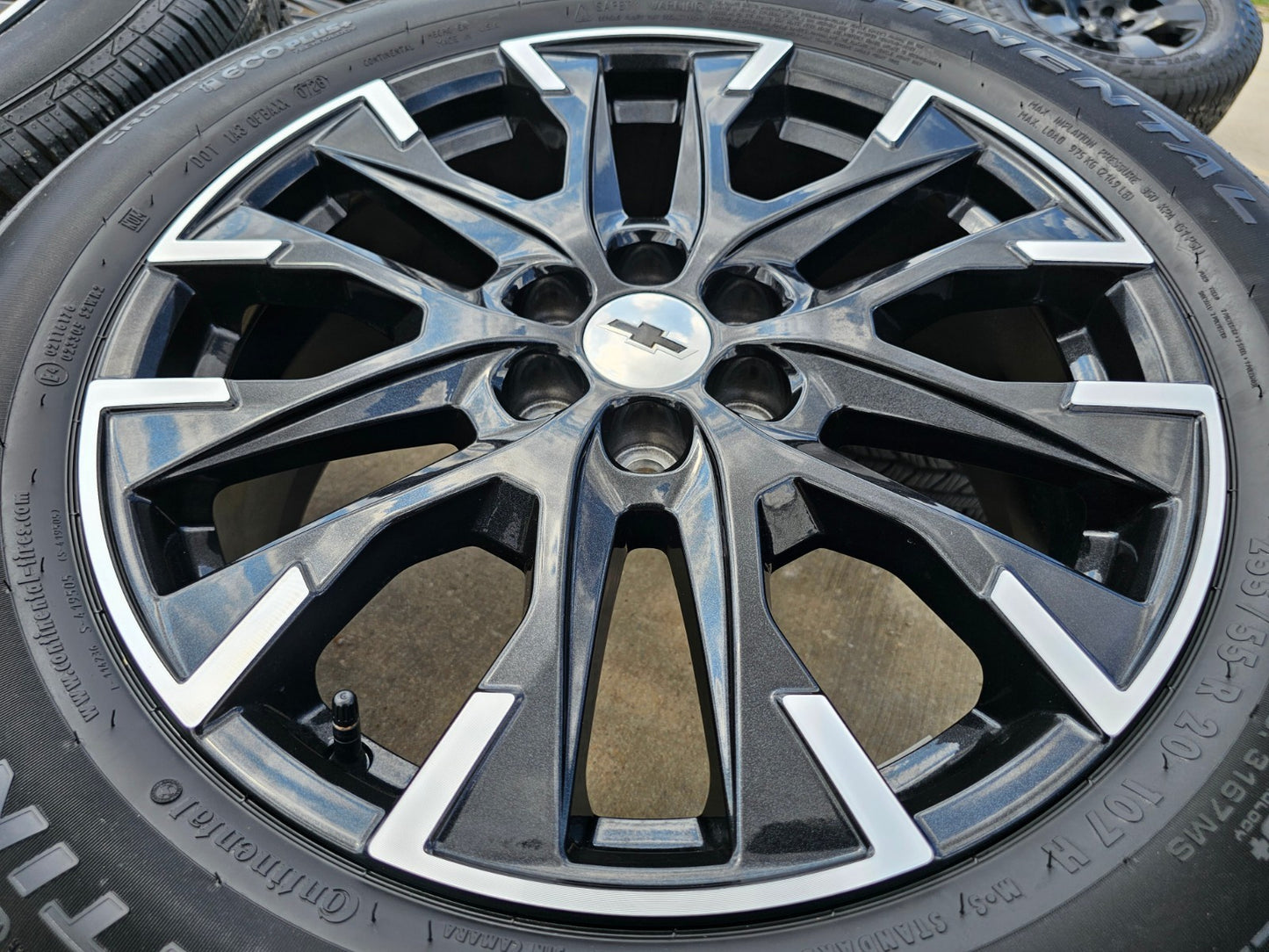 20" Chevy Traverse Blazer Z71 GMC Acadia OEM 14154 wheels rims 2026 2027 NEW