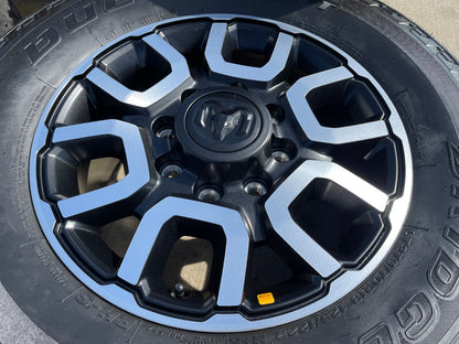 18" Ram 2500 3500 LARAMIE OEM 2694 wheels rims 2024 2025 2026 BRIDGESTONE A/T