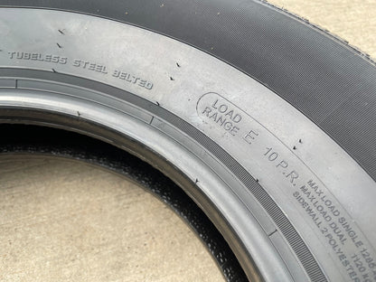 (1) 225/75/15 HI-RUN ST-100 Radial tire ST225/75R15 Trailer LT 10 ply LRE NEW