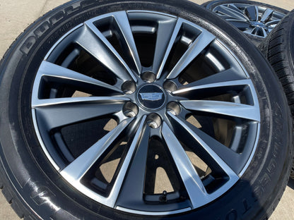 22" Cadillac Escalade PLATINUM OEM 4901 wheels rims GMC Sierra SET BRIDGESTONE