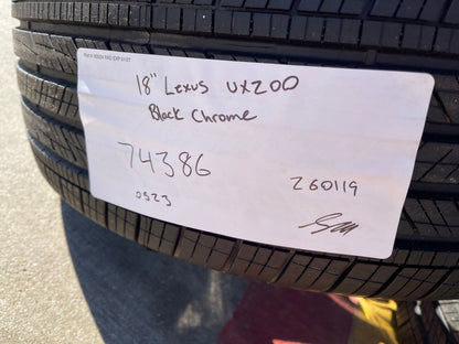 18" Camry Avalon Lexus UX200 OEM 74386 wheels rims GOODYEAR NEW