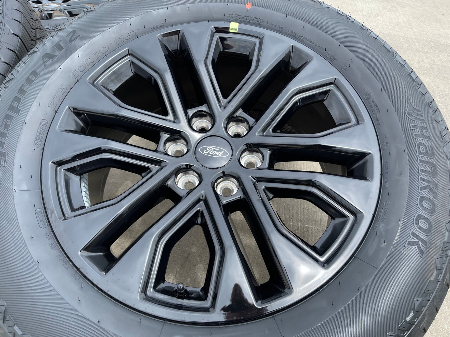 20" Ford F-150 LARIAT OEM 10619 BLACK rims wheels Expedition 2025 2026 2027 NEW