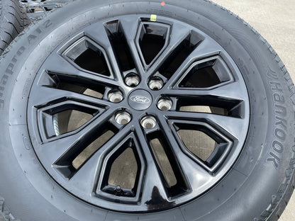 20" Ford F-150 LARIAT OEM 10619 BLACK rims wheels Expedition 2025 2026 2027 NEW