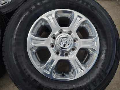 18" Ram 2500 3500 Laramie Power Wagon OEM wheels rims 2692 FIRESTONE H/T