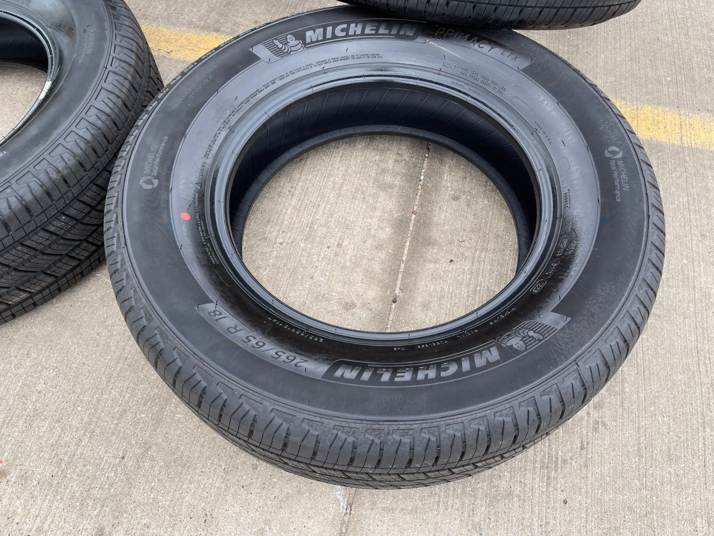 265/65/18 Michelin Primacy LTX tires F-150 Sierra Tahoe Silverado NEW TAKE OFFS