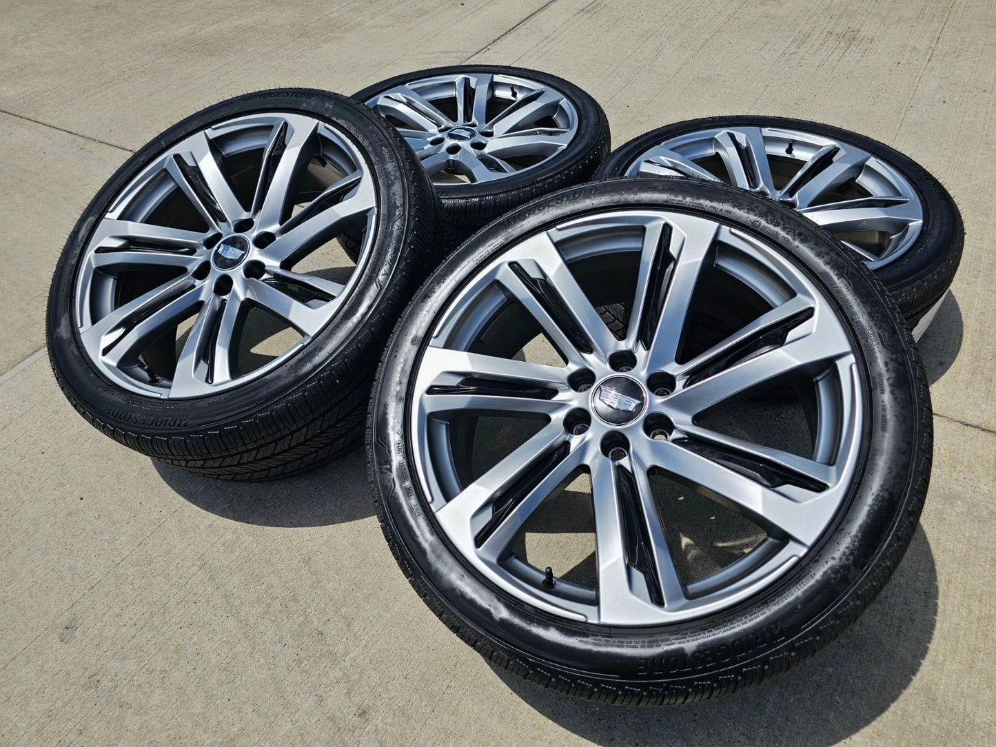 24" Cadillac Escalade V OEM wheels rims tires 2022 2023 2024 2025 2026 NEW