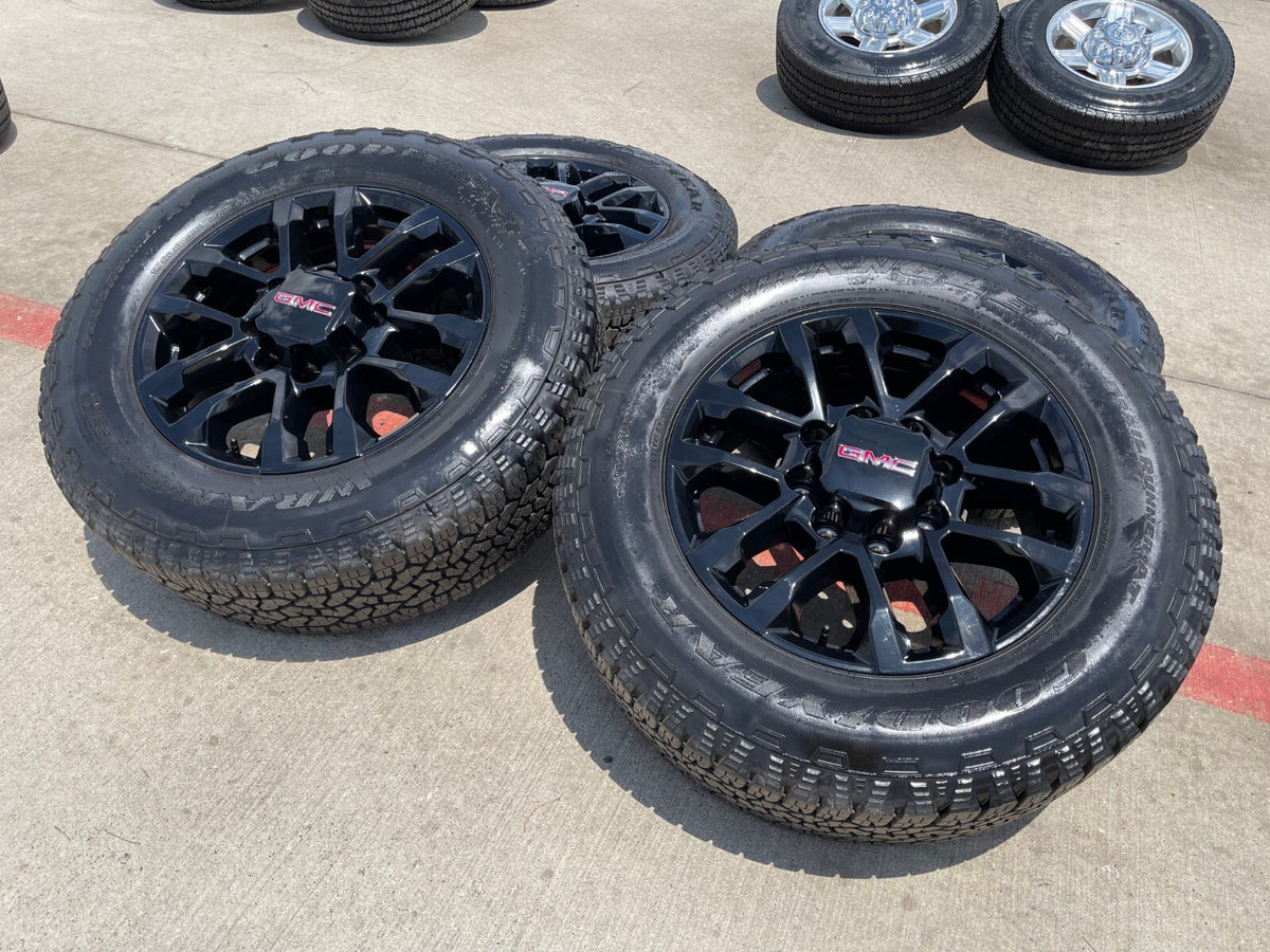 20" GMC AT4 Chevy Silverado Trail Boss 2500 OEM 94030 wheels rims 2025 2026 NEW