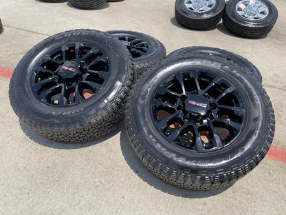 20" GMC AT4 Chevy Silverado Trail Boss 2500 OEM 94030 wheels rims 2025 2026 NEW