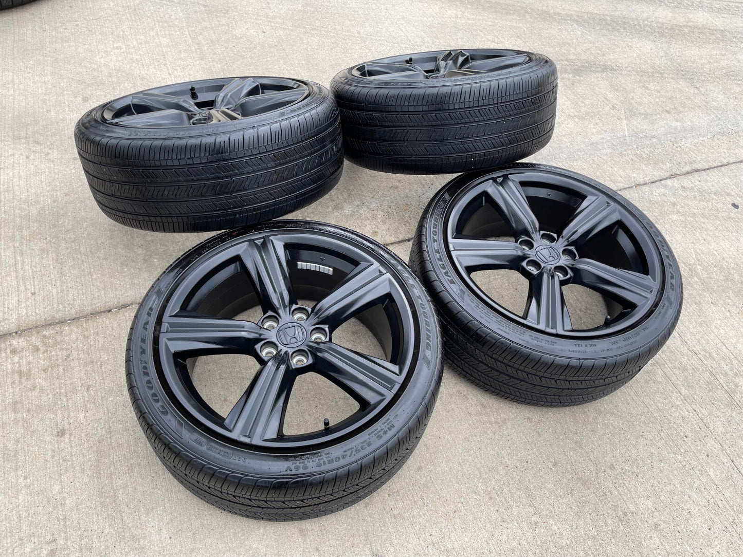 19" Honda Accord OEM Black Sport wheels rims 60307 190340 Civic 2023 2024 2025