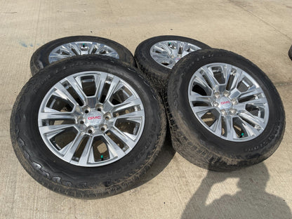 20" GMC Sierra Yukon Denali OEM 5917 wheels rims Chevy 2021 2022 2023 2025 2026