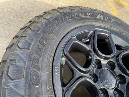 (5) 18" AEV SALTA GMC Sierra AT4X Chevy Silverado OEM rims wheels TOYO A/T3