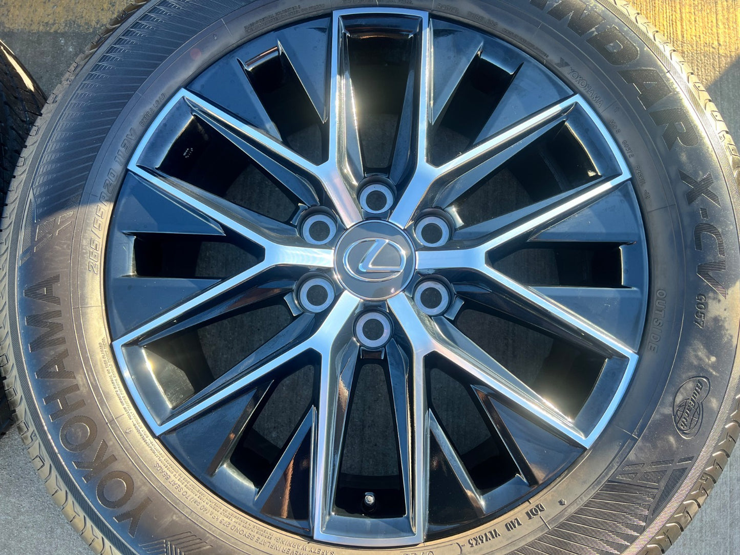20" Toyota Land Cruiser Tundra OEM wheels rims 10545 Lexus GX550 LX600 2025 2026