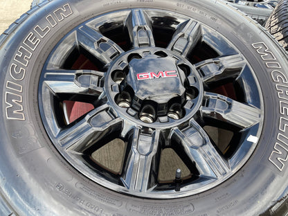 20" GMC Sierra AT4X 2500 3500 OEM 14137 5963 wheels rims Silverado MICHELIN
