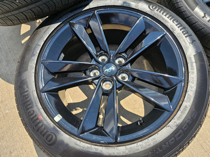 18" Ford Mustang GT OEM 10593 BLACK wheels rims tires 2024 2025 2026 2027 NEW