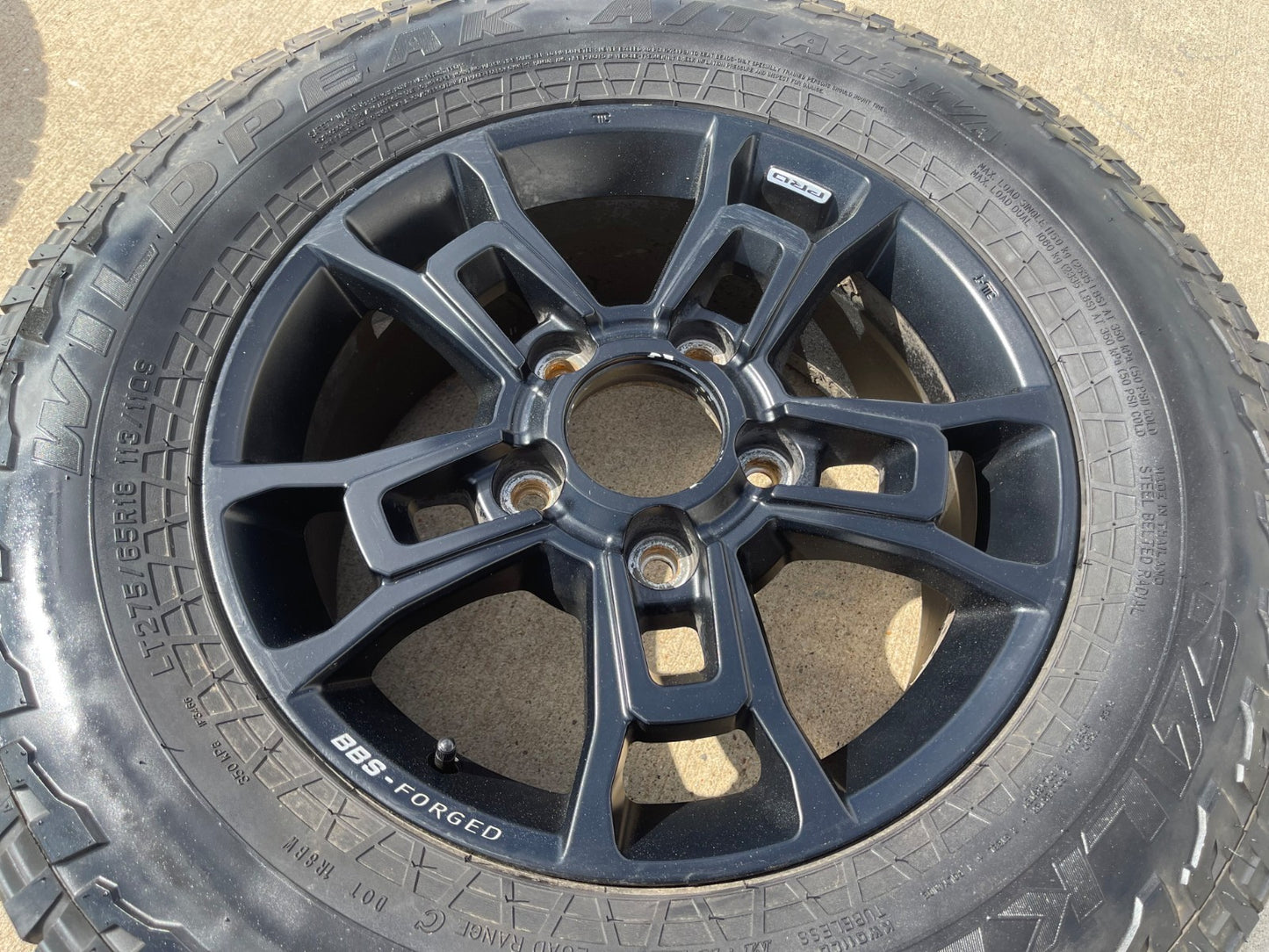 18" Toyota Tundra Sequoia BBS TRD PRO OEM 75238 75254 5x150 wheel rim spare