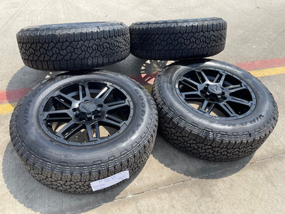 20" Toyota Tundra TSS TRD T Force OEM wheels rims 5x150 tires GOODYEAR A/T