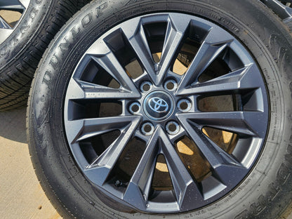 20" Toyota Land Cruiser OEM wheels rims 94057 Tundra Sequoia SET 2025 2026 NEW