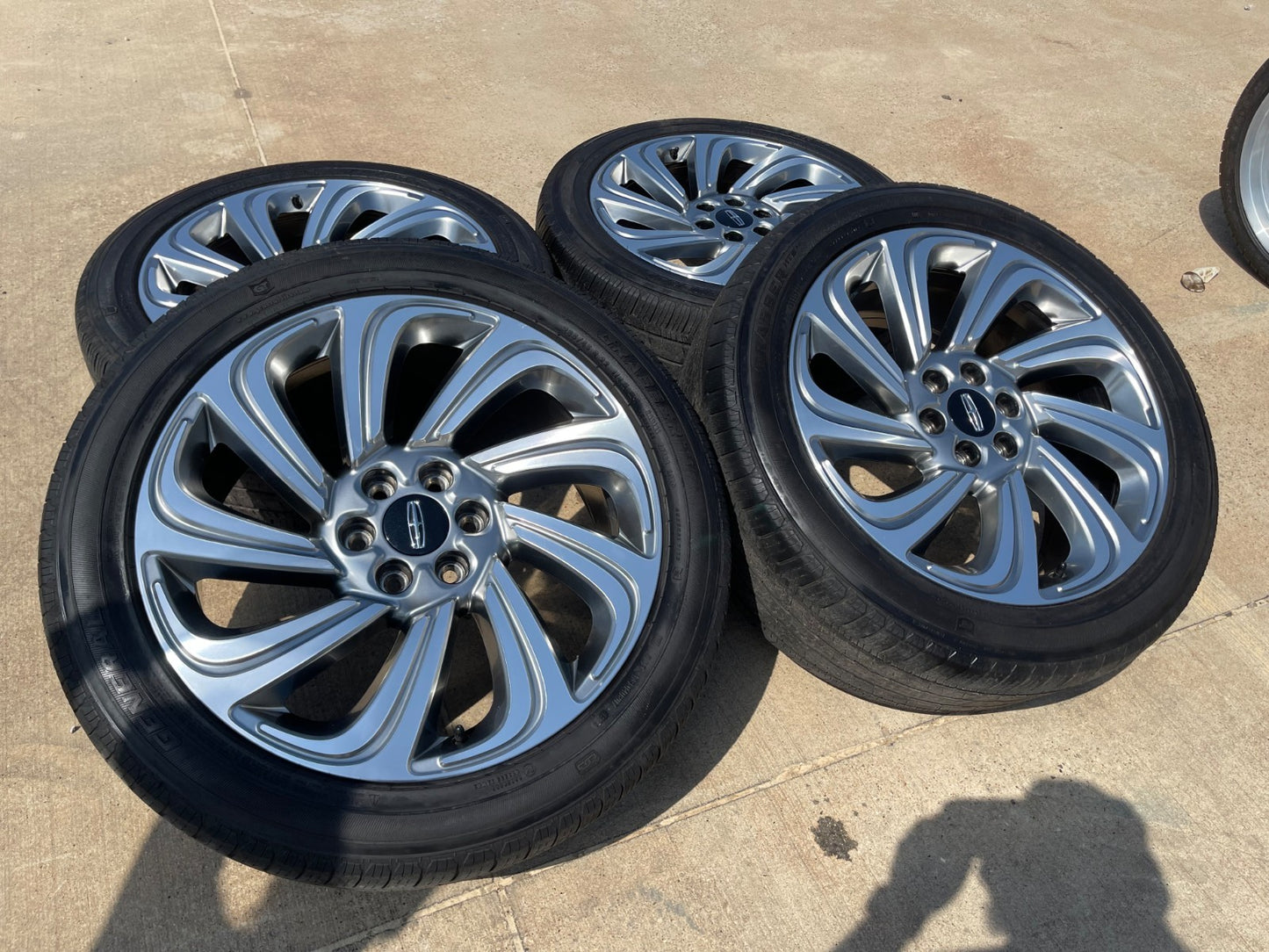 22" Lincoln Navigator BLACK LABEL OEM 10497 rims wheels SET