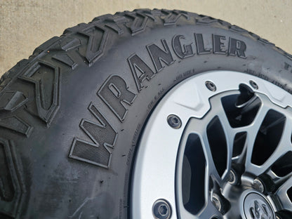 18" Dodge Ram 1500 RHO TRX Beadlock OEM wheel rim 2735 tires 2023 2024 2025
