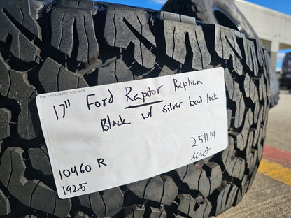 17" Ford F-150 Raptor R OEM Replica BEADLOCK 10460 rims wheels 35" tires BFG NEW