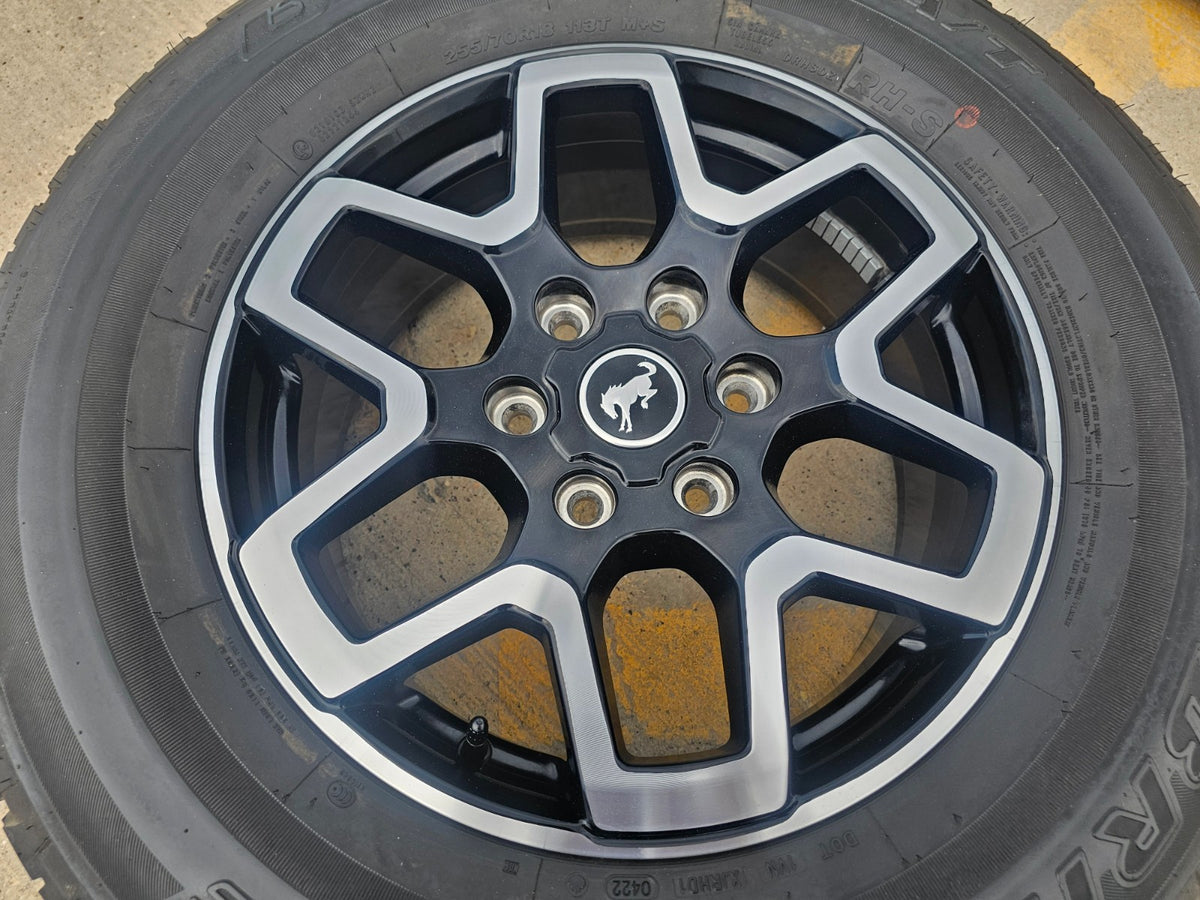 18" Ford Bronco wheel rim 95213 10389 Ranger spare 2022 2023 2024 2025 2026 NEW