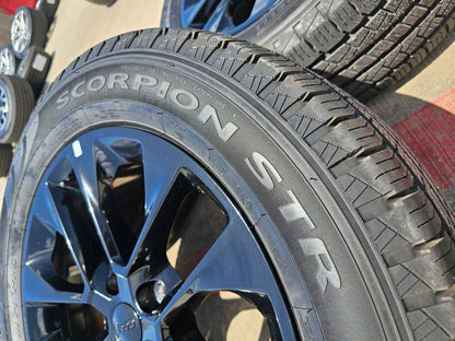 20" Jeep Wrangler HIGH ALTITUDE 9262 96902 OEM wheels rims Gladiator PIRELLI