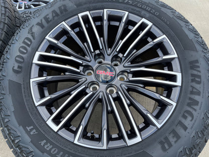 20" Chevy Silverado Tahoe GMC Sierra Yukon OEM wheels rims SET 2026 2027 NEW