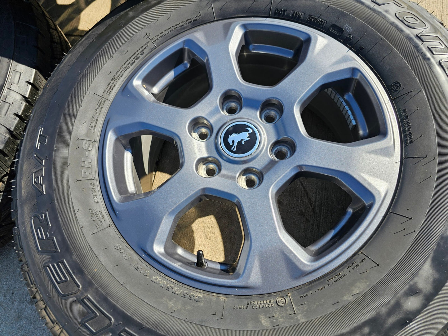 17" Ford Bronco Big Bend wheels rims 10384 OEM Ranger 2023 2024 2025 2026 NEW