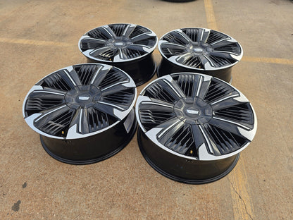 24" Cadillac Escalade IQ EV OEM 8x165 wheels rims Hummer 2500 2025 2026 2027 NEW