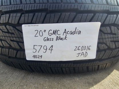 22" GMC Acadia OEM wheels rims Blazer Traverse Buick Enclave XT6 2025 2026 NEW