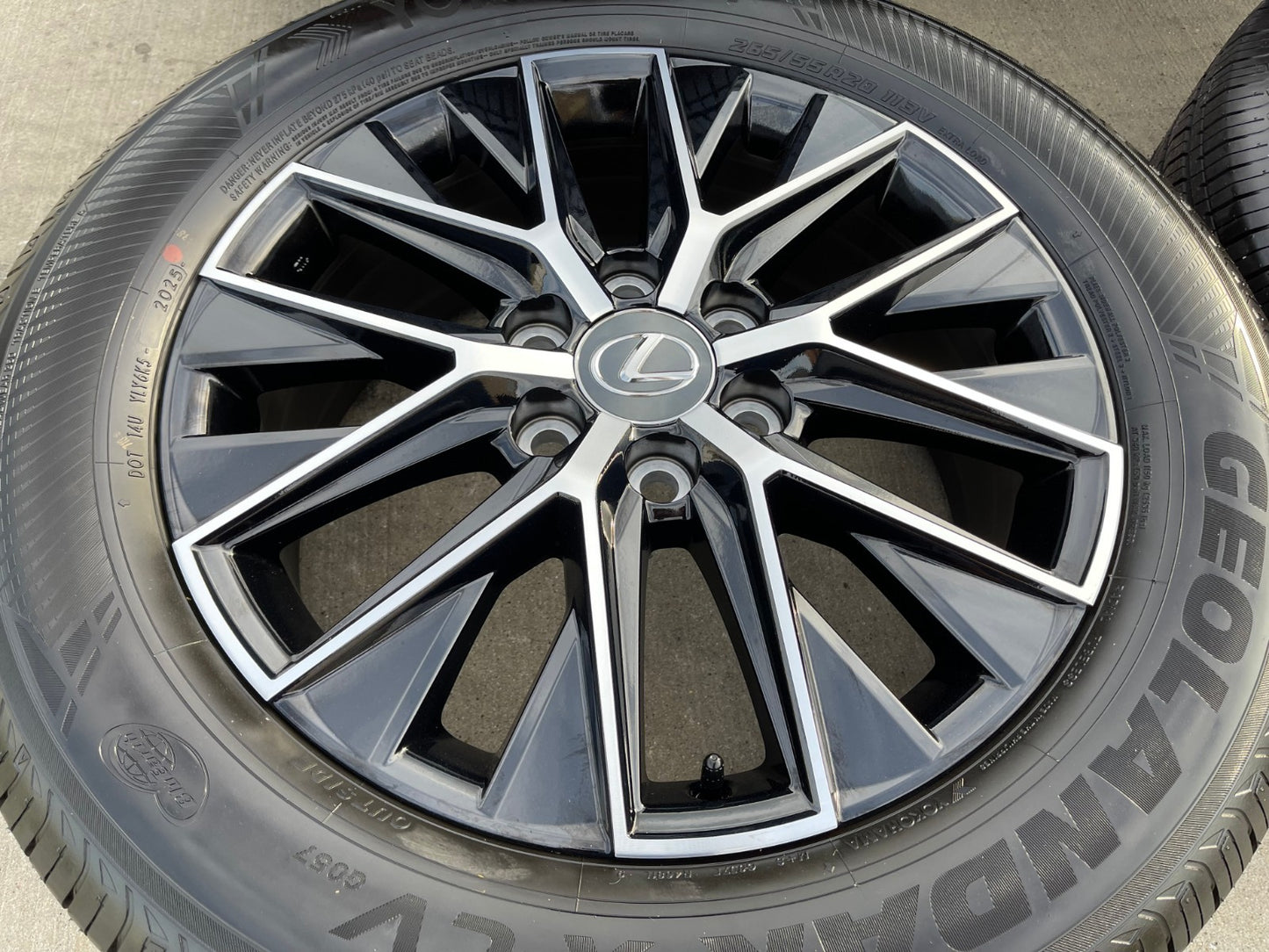20" Toyota Land Cruiser Tundra OEM wheels rims 10545 Lexus GX550 LX600 2025 NEW