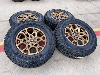 18" Ford F-150 OEM rims wheels 95049 10340 BRONZE Expedition 2027 GOODYEAR NEW