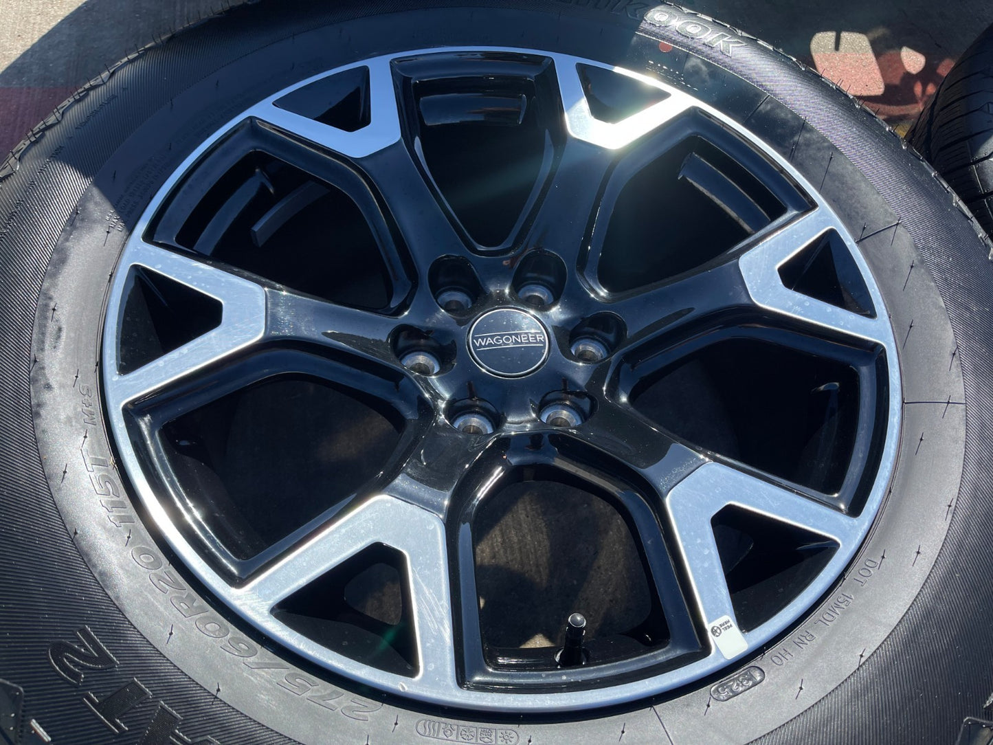 20" Jeep Grand Wagoneer Dodge Ram 1500 OEM black 9296 wheels rims 2025 2026 NEW